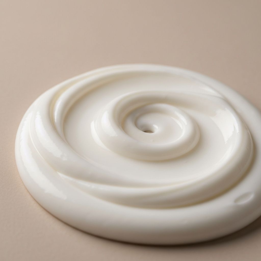 Body cream texture example